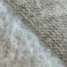 Vulling van gebreide stof - gekamd